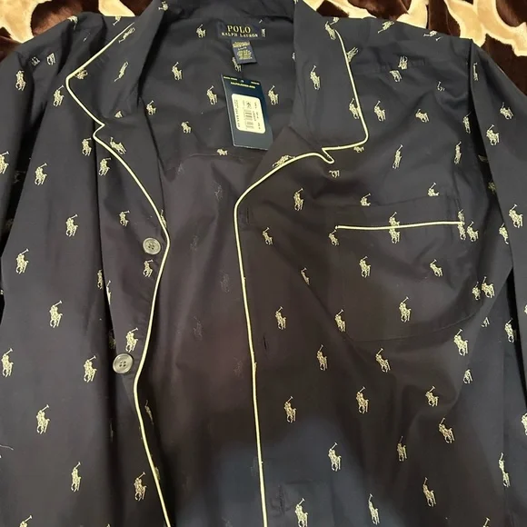 Polo Ralph Lauren Pajama Top Sz Large Brand new with tags - Picture 3 of 3